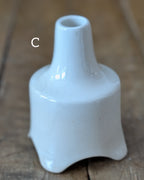CHOICE of 5 Ironstone & Stoneware Pie Funnels