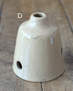 CHOICE of 5 Ironstone & Stoneware Pie Funnels
