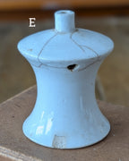 CHOICE of 5 Ironstone & Stoneware Pie Funnels