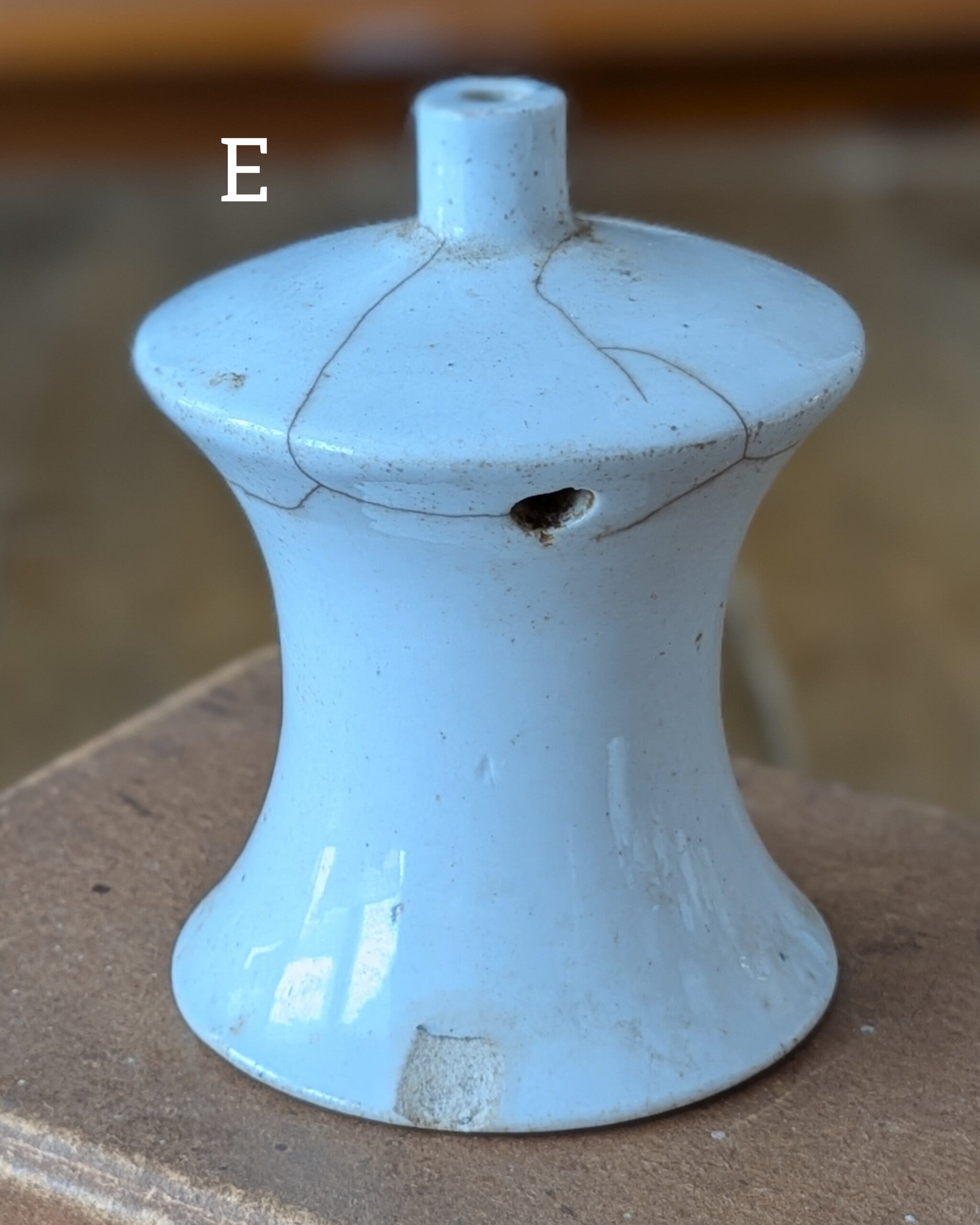 CHOICE of 5 Ironstone & Stoneware Pie Funnels
