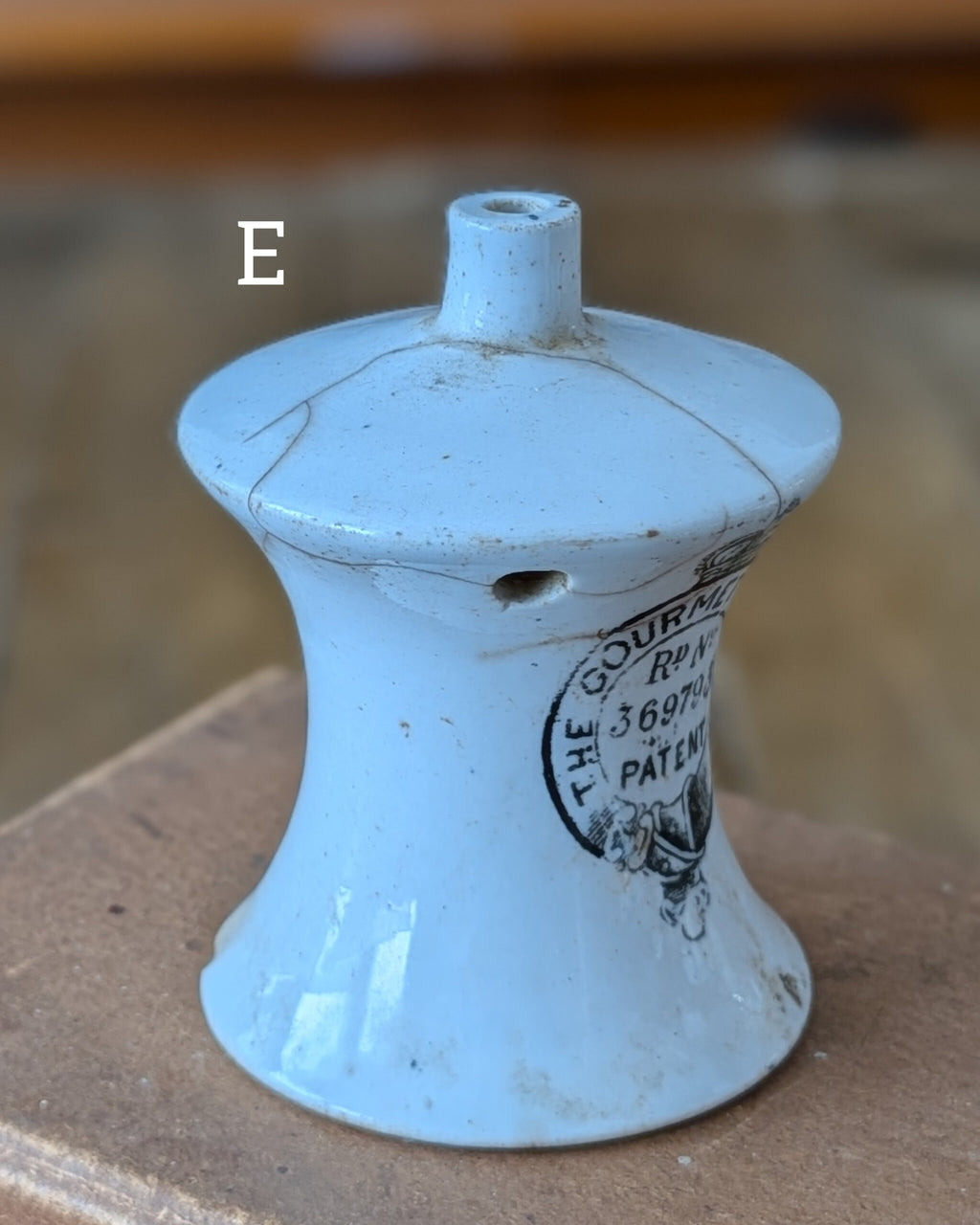 CHOICE of 5 Ironstone & Stoneware Pie Funnels