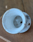 CHOICE of 5 Ironstone & Stoneware Pie Funnels