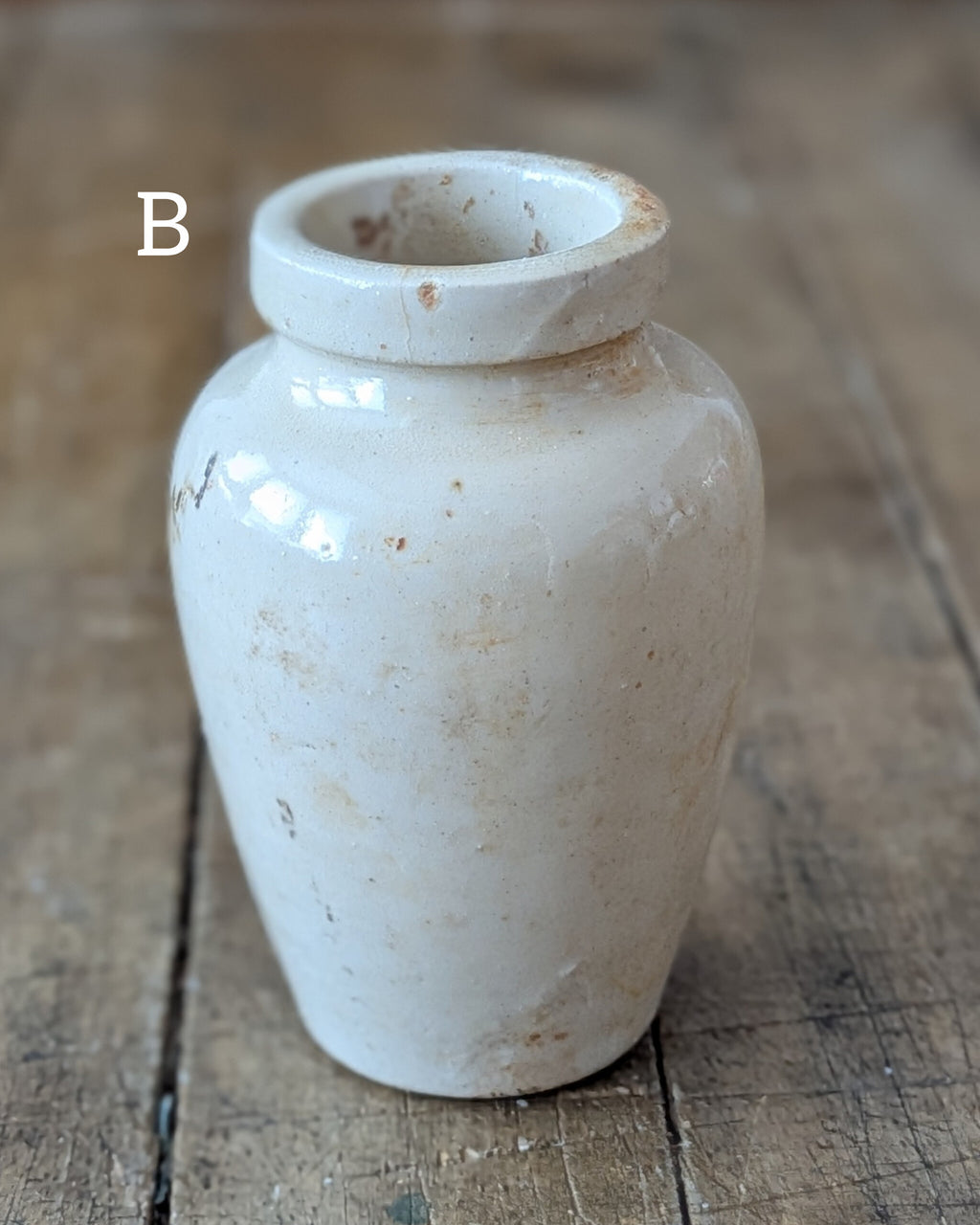 CHOICE of 3 Sizes Stoneware Virol Bone Marrow Pot