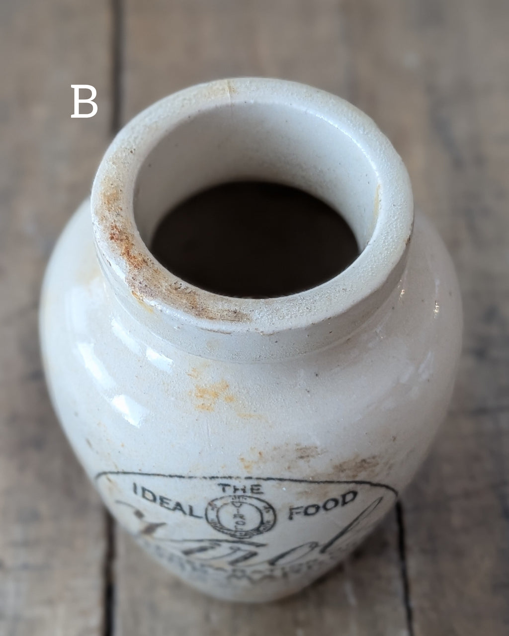 CHOICE of 3 Sizes Stoneware Virol Bone Marrow Pot