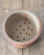 CHOICE of French Stoneware Faisselle Molds