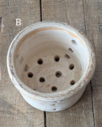 CHOICE of French Stoneware Faisselle Molds