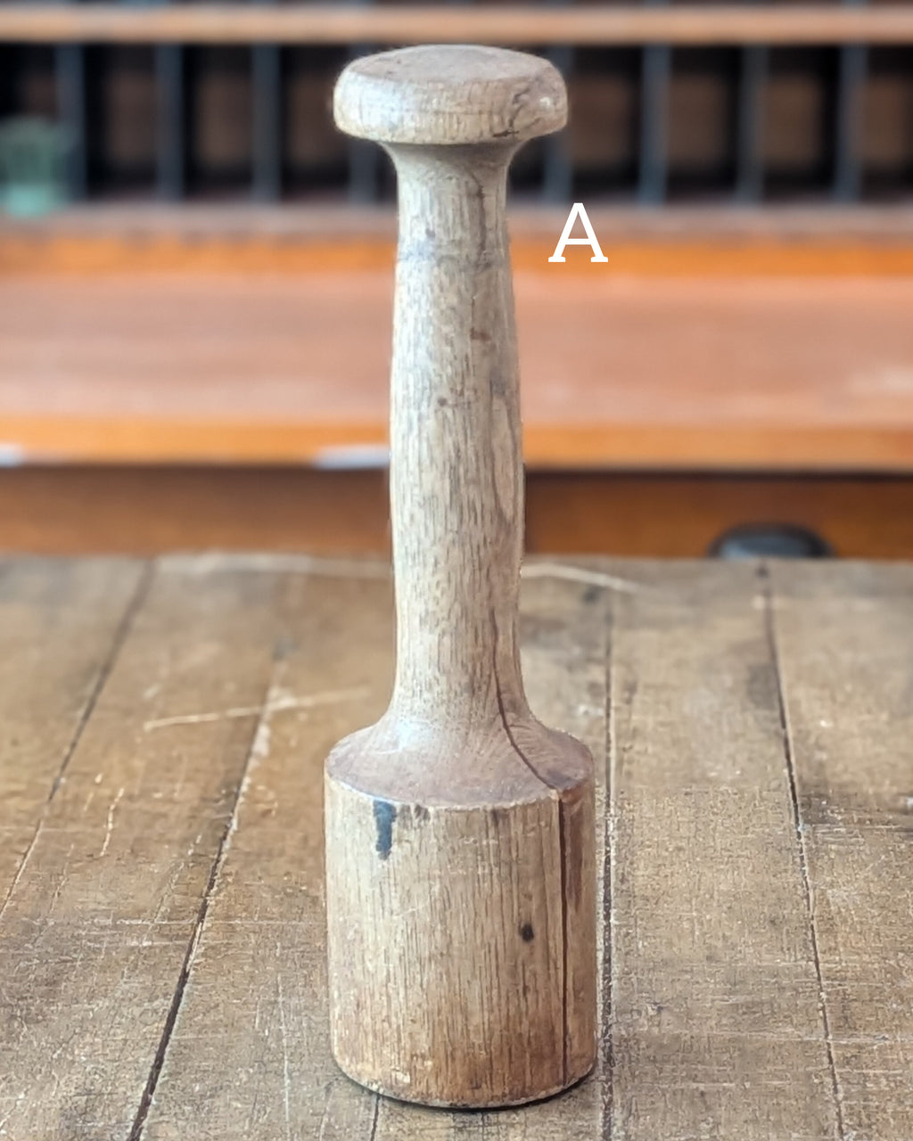 CHOICE of Vintage Primitive Wooden Mashers