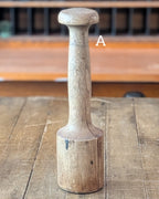 CHOICE of Vintage Primitive Wooden Mashers