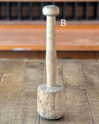 CHOICE of Vintage Primitive Wooden Mashers
