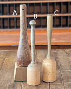 CHOICE Vintage Primitive Wooden Mashers