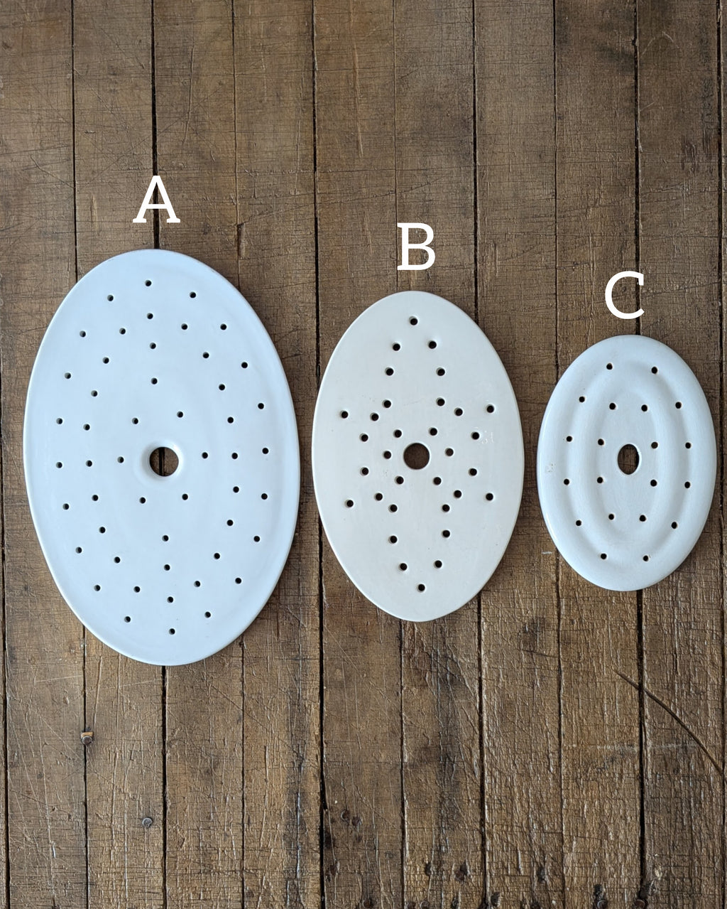 CHOICE Ironstone Drain Plates