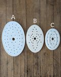 CHOICE Ironstone Drain Plates