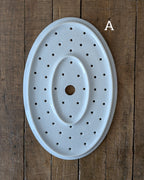 CHOICE Ironstone Drain Plates