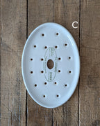 CHOICE Ironstone Drain Plates