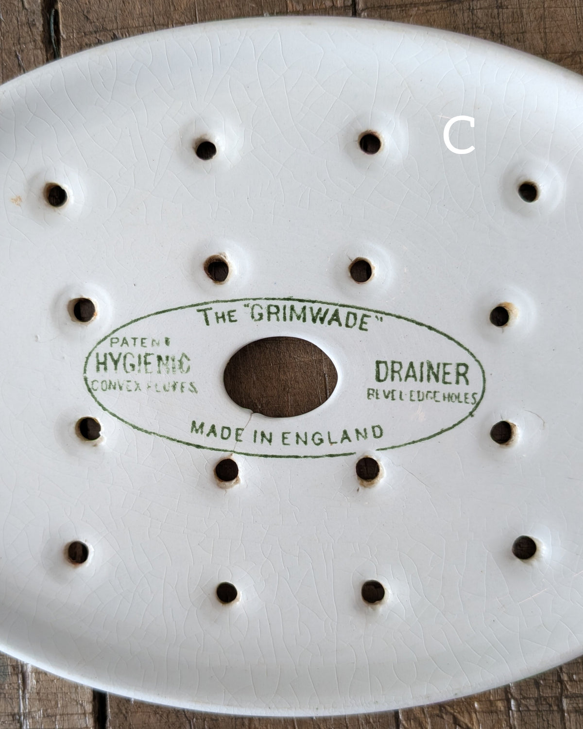CHOICE Ironstone Drain Plates