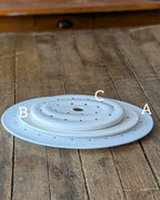 CHOICE Ironstone Drain Plates