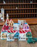 Vintage Lighted Village Made Exclusively for Montgomery Ward