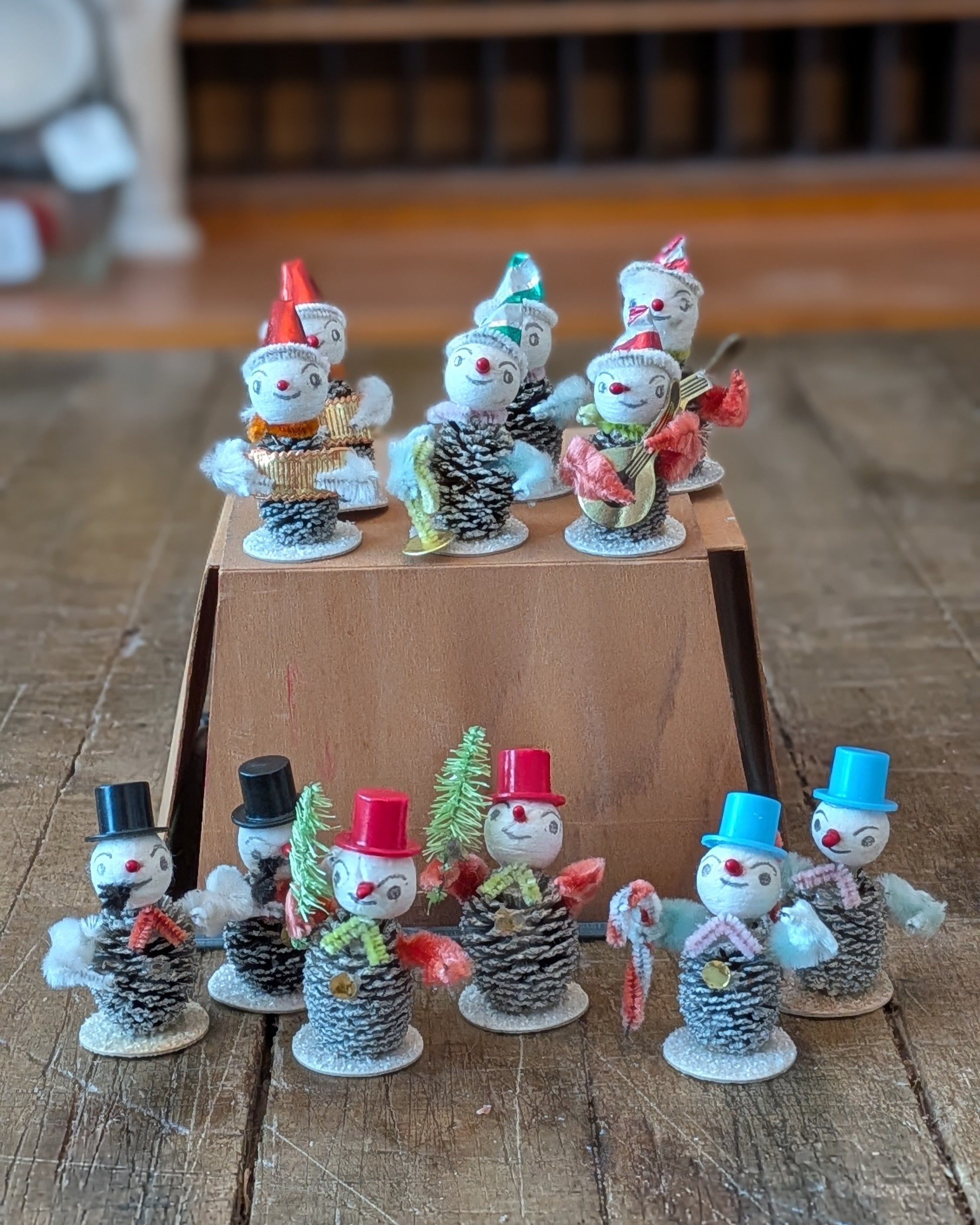 Vintage Lighted Village Made Exclusively for Montgomery Ward