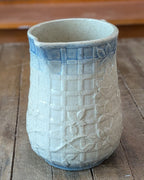Salt Glazed Garden Trellis Pitcher