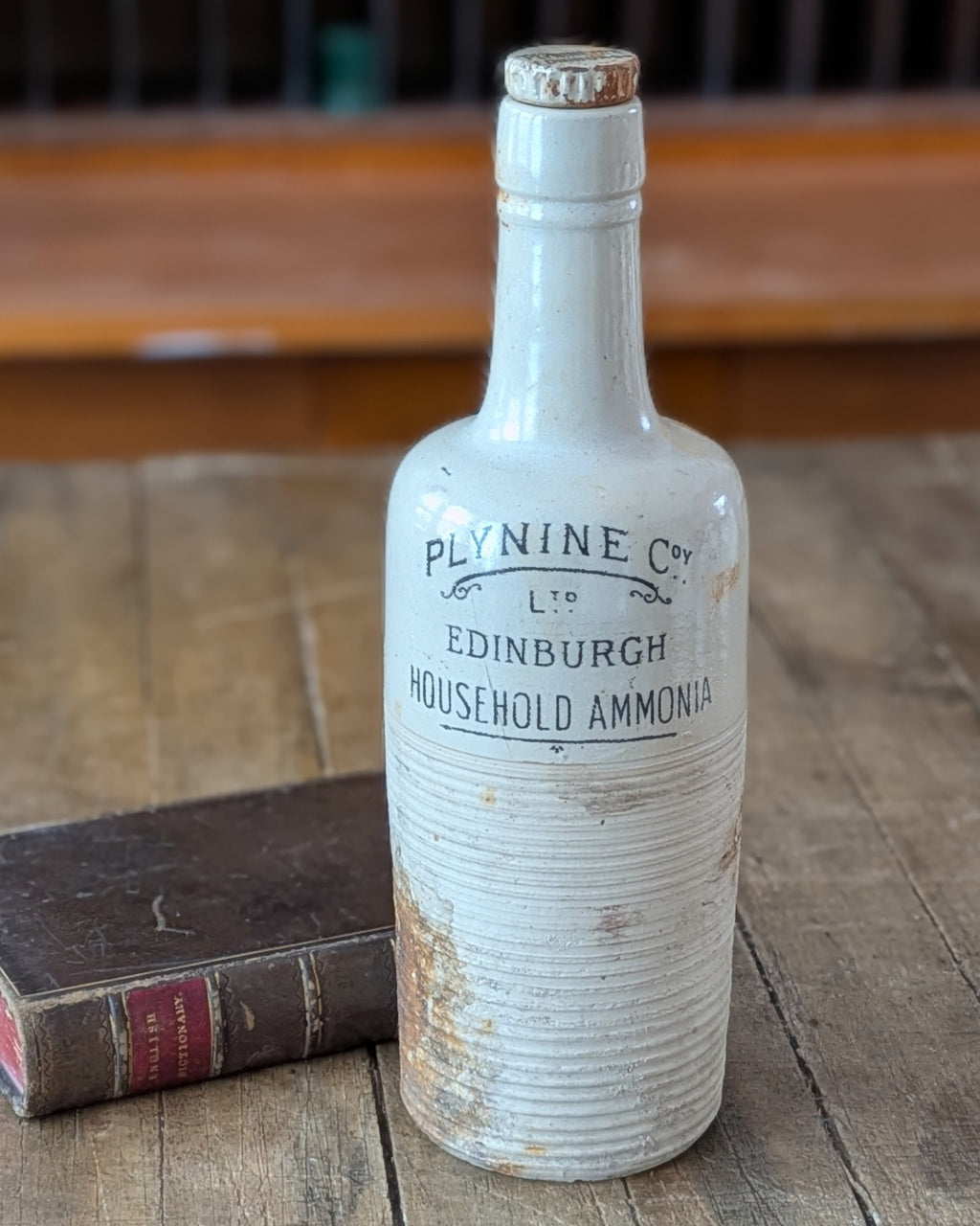Stoneware Plynine Co. Ltd. Household Ammonia Bottle
