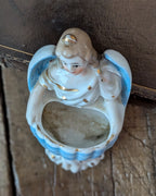 Porcelain Angel Holy Water Font