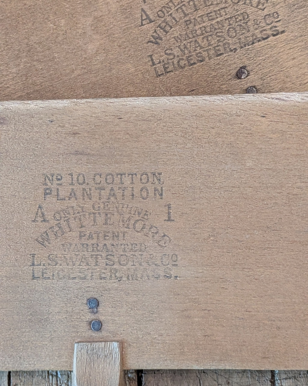 Whittmore Cotton Carders