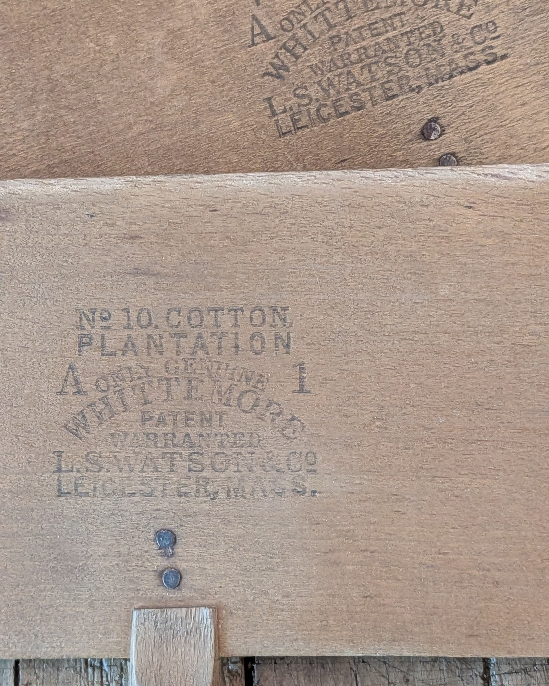 Whittmore Cotton Carders