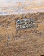 Lidded Wooden Box with Wood Burned Design