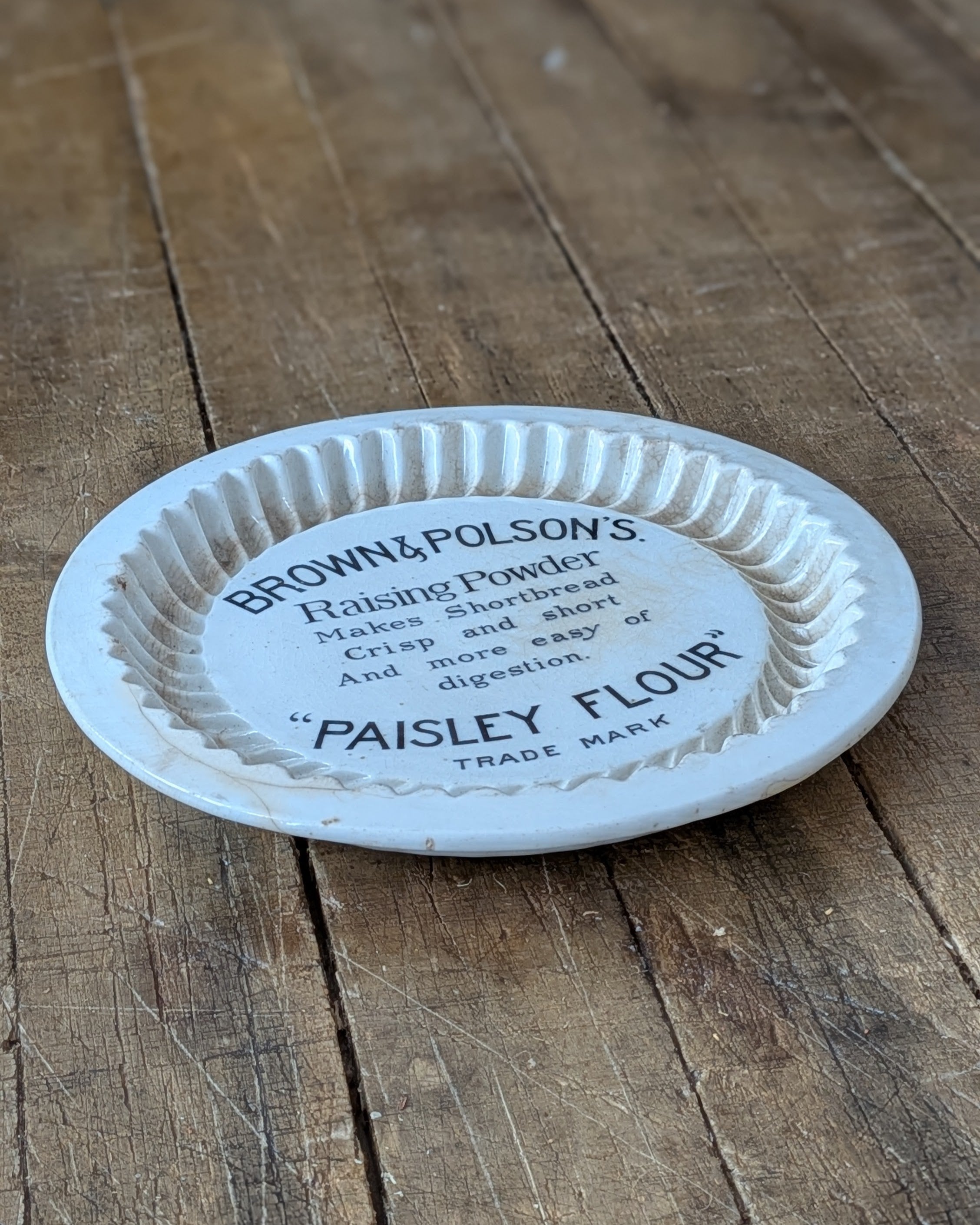 Brown & Polson's Shortbread Mold