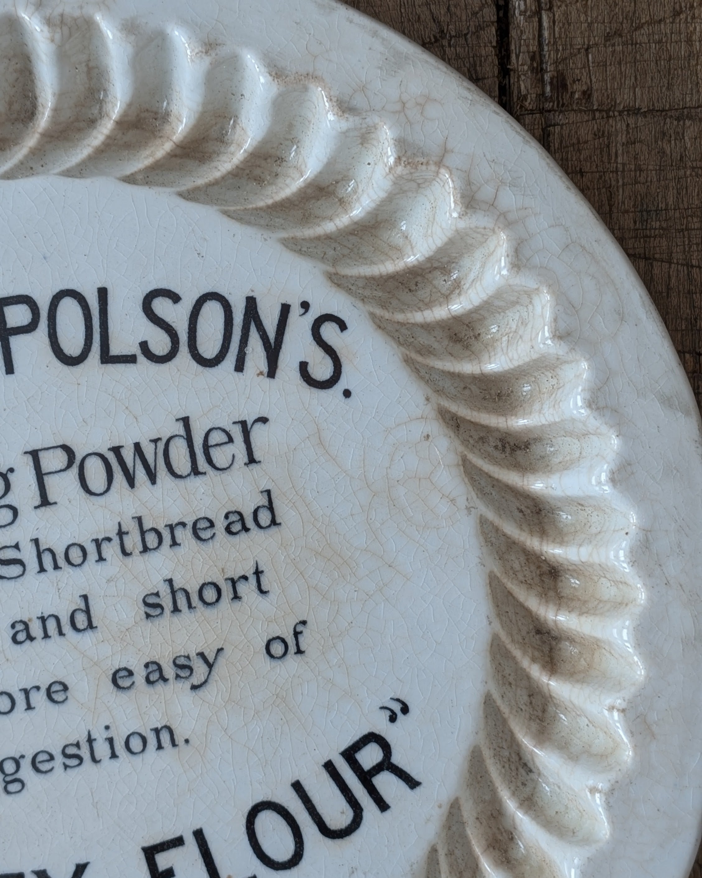Brown & Polson's Shortbread Mold