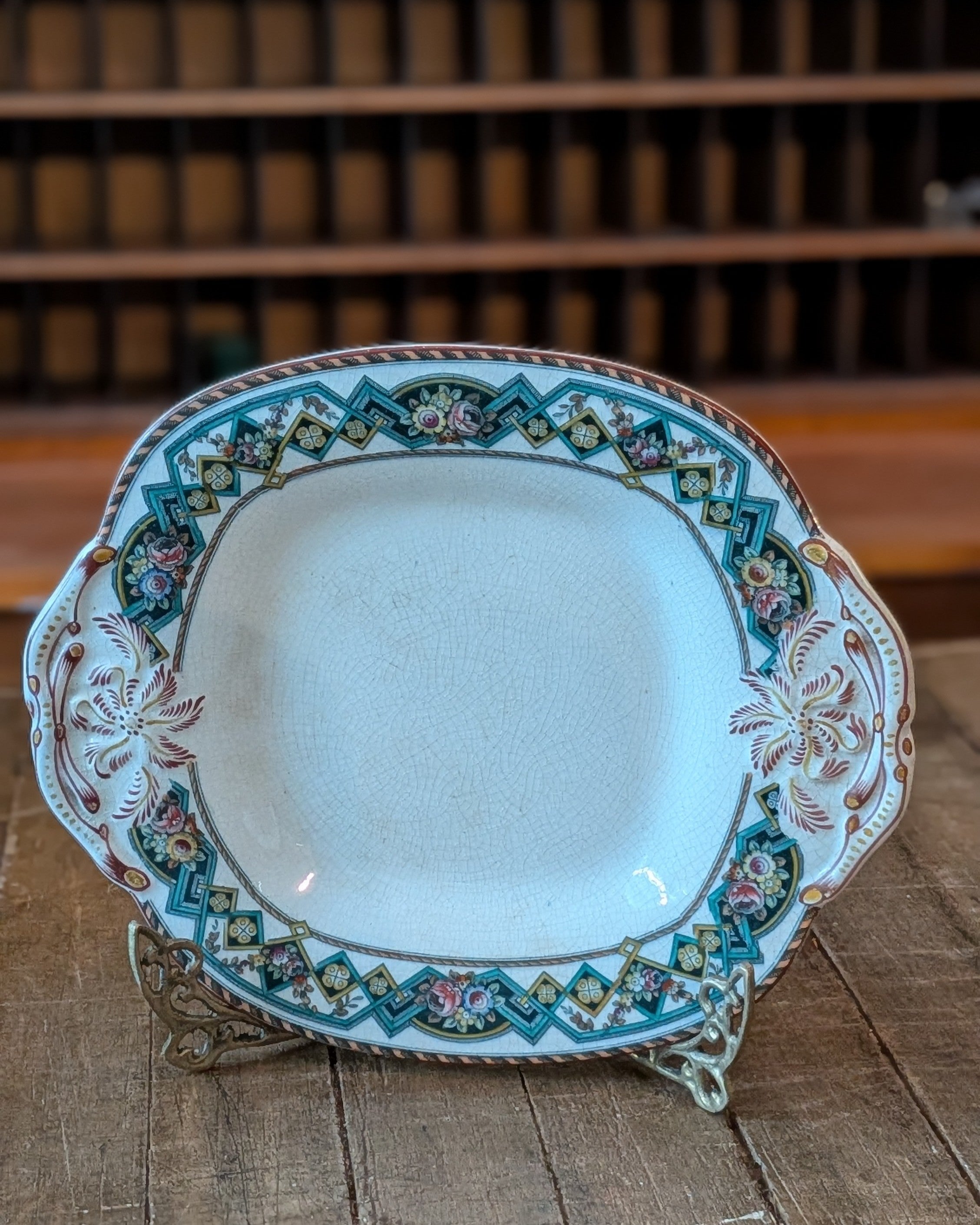Beech & Hancock Transferware Serving Pedestal