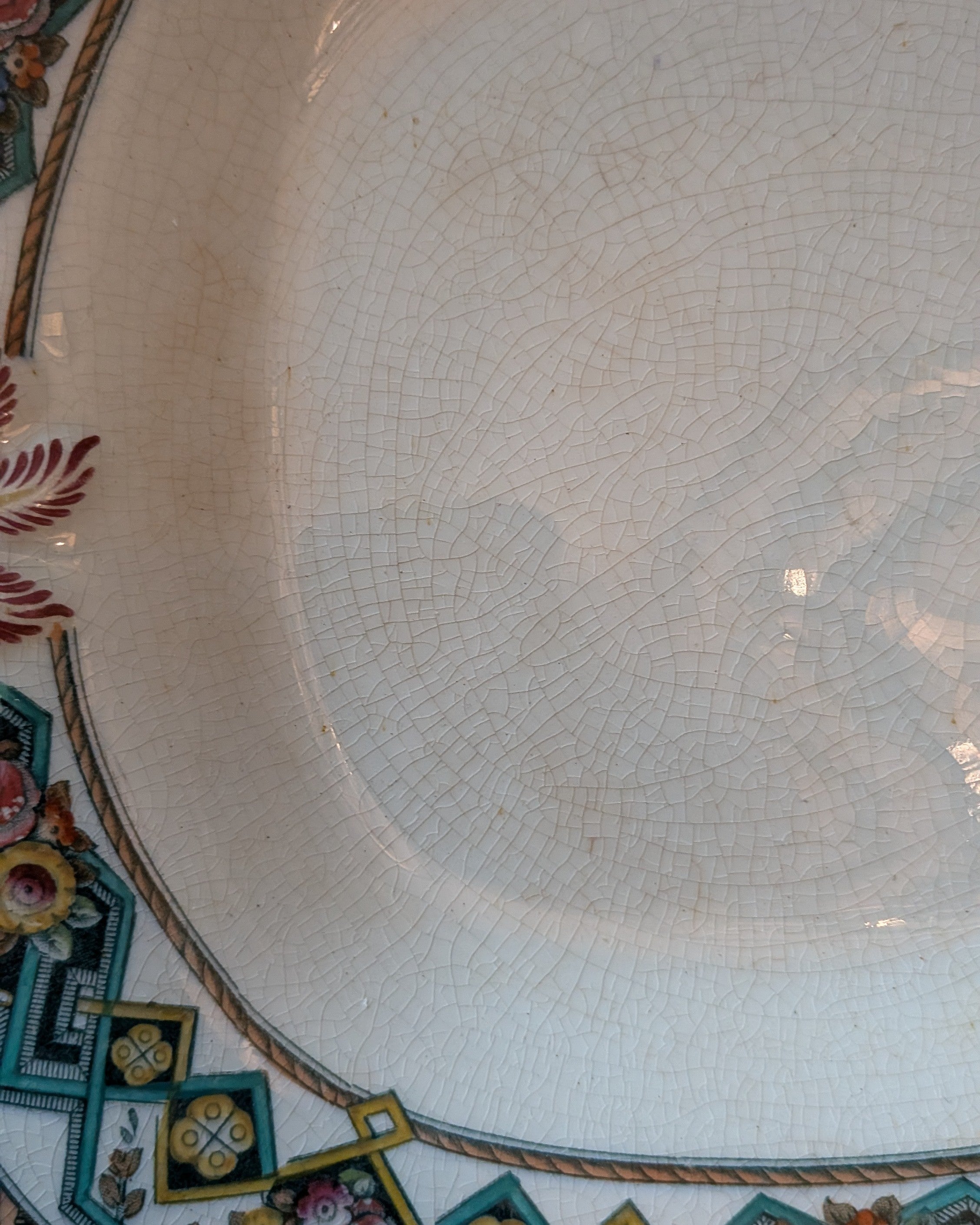 Beech & Hancock Transferware Serving Pedestal