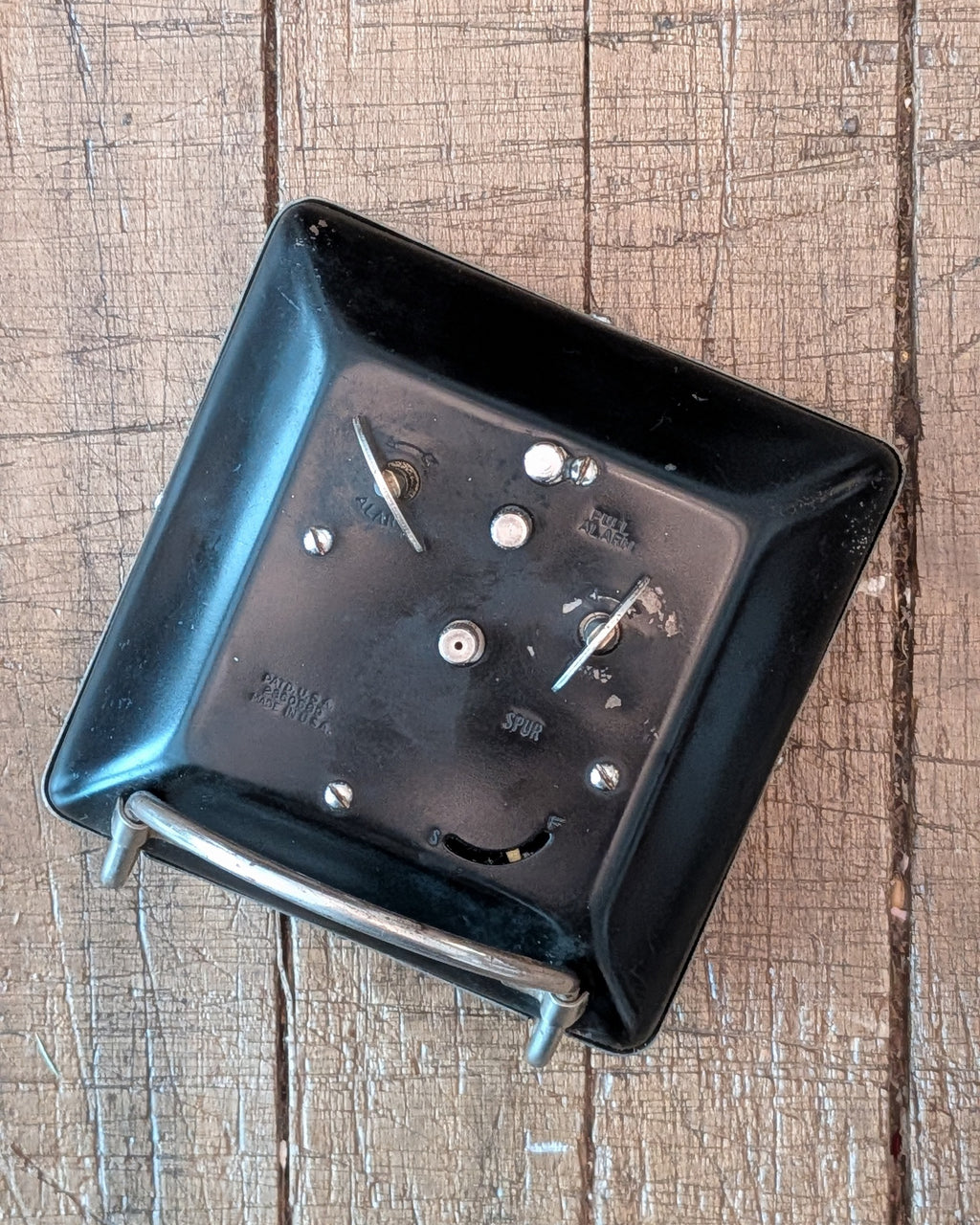 Square Westclox Alarm Clock