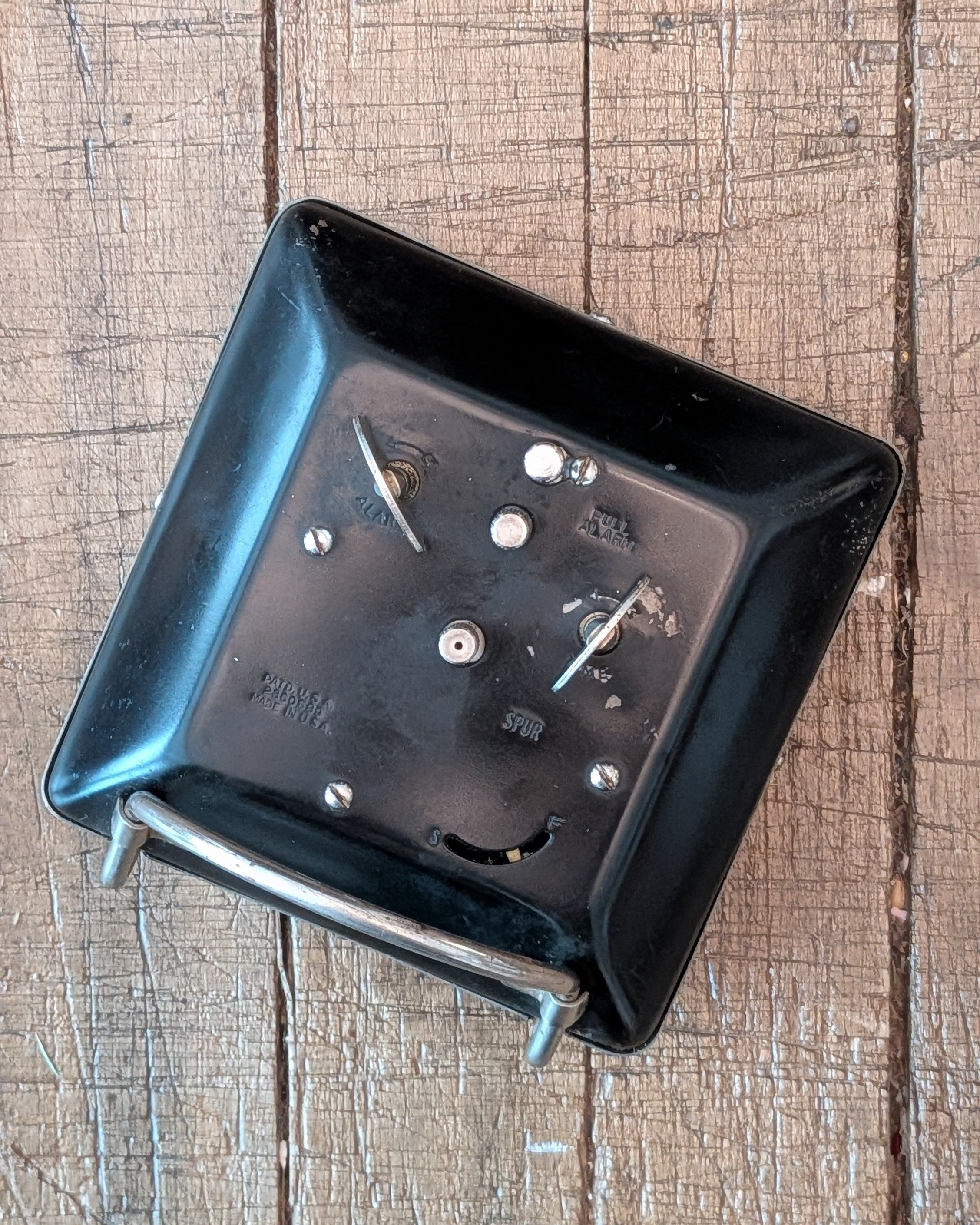 Square Westclox Alarm Clock