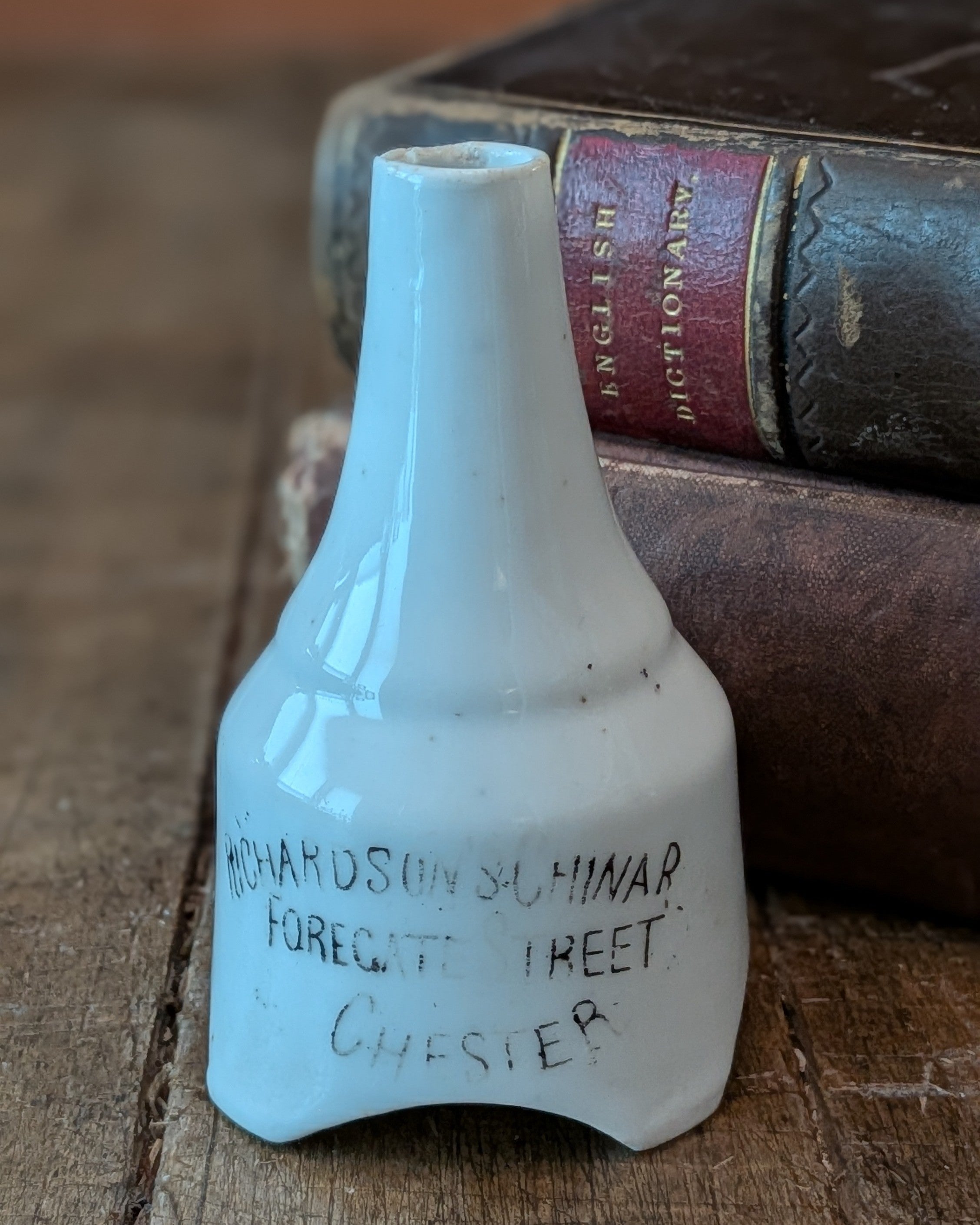 Richardson's China Ironstone Pie Funnel