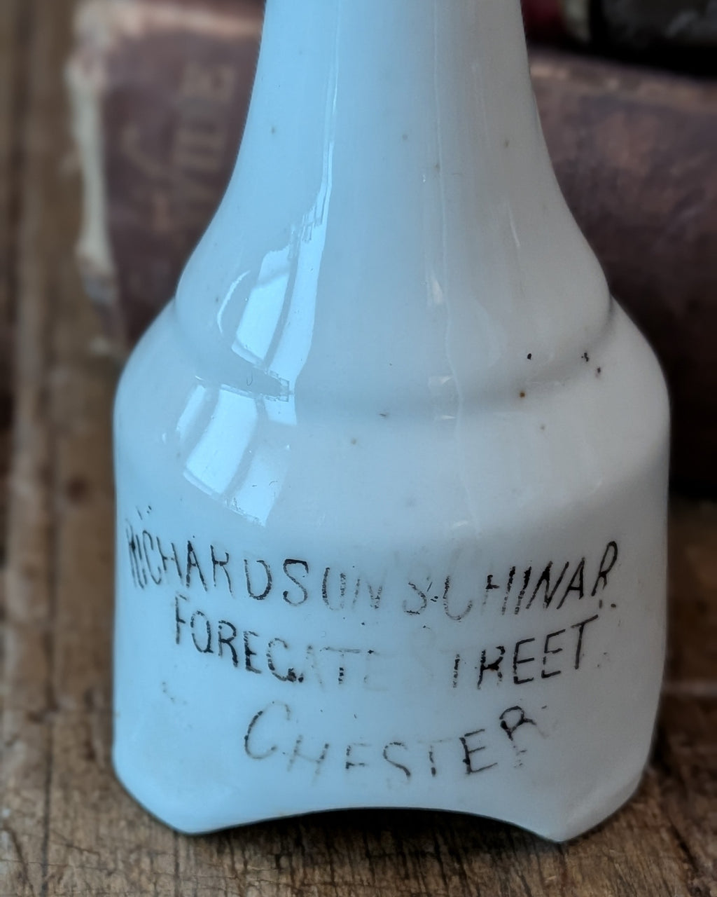 Richardson's China Ironstone Pie Funnel
