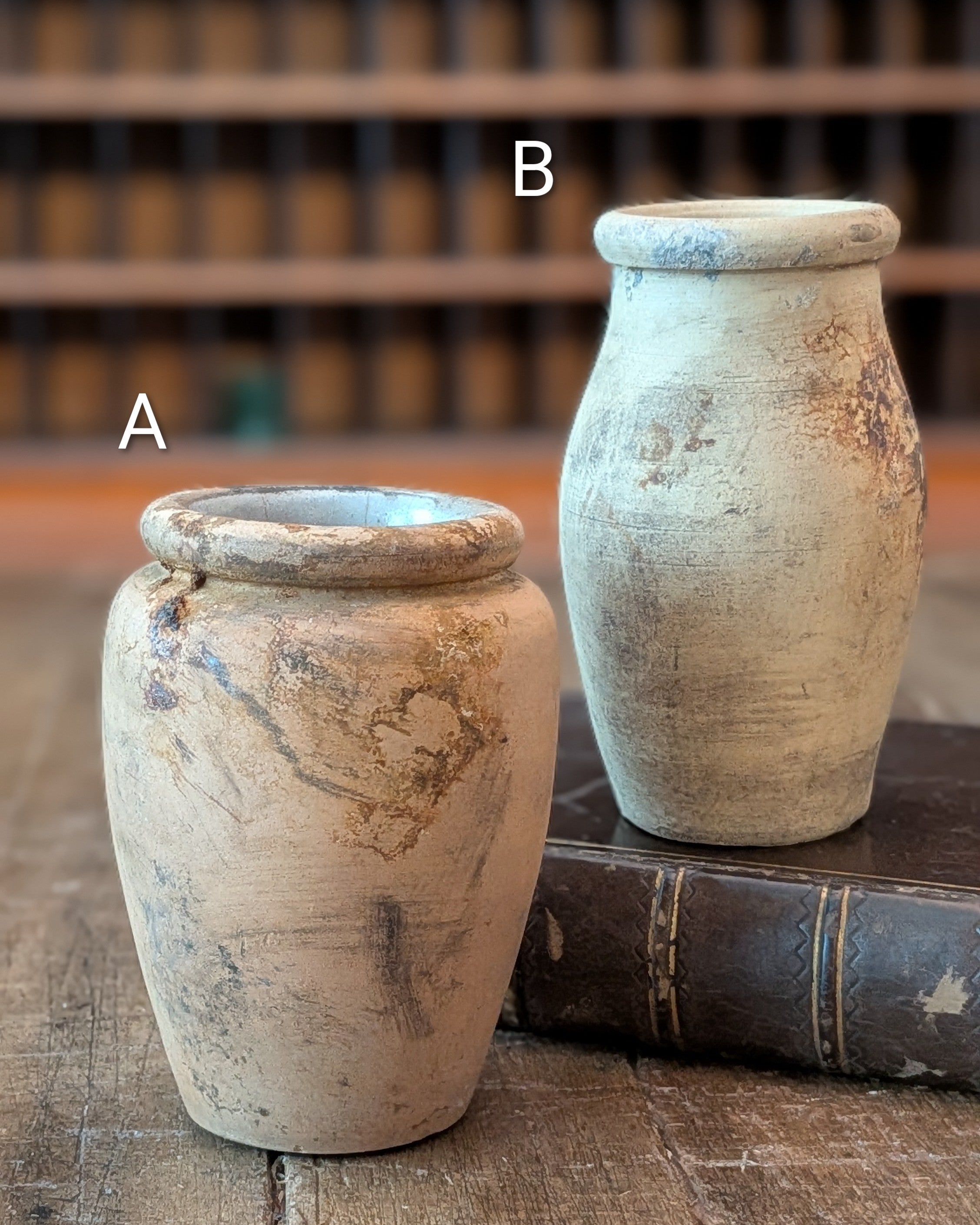CHOICE Victorian Unglazed Cream Pots