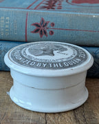 John Gosnell & Co. Lidded Cherry Toothpaste Pot