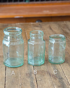 CHOICE Victorian Glass Preserves Jars