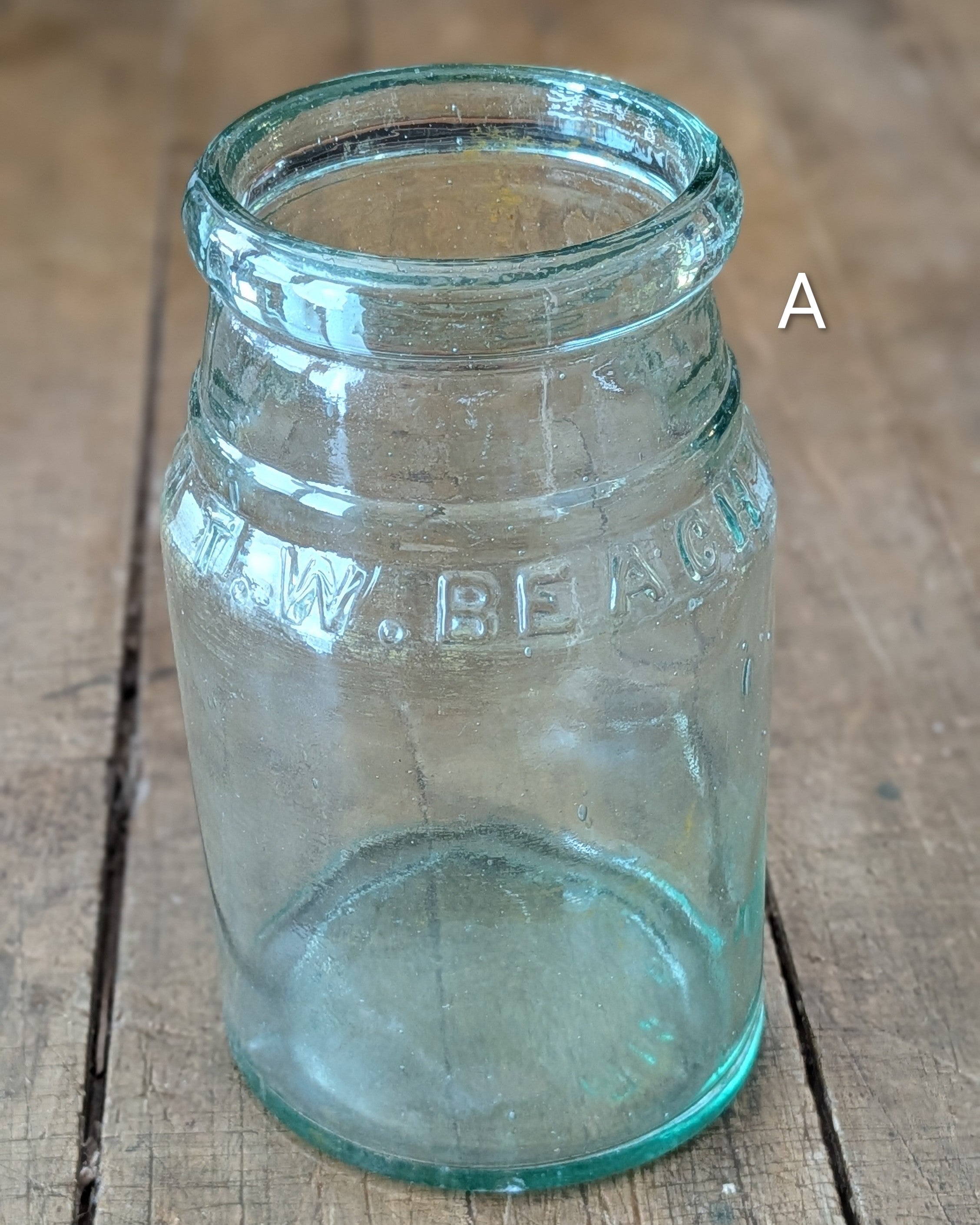 CHOICE Victorian Glass Preserves Jars