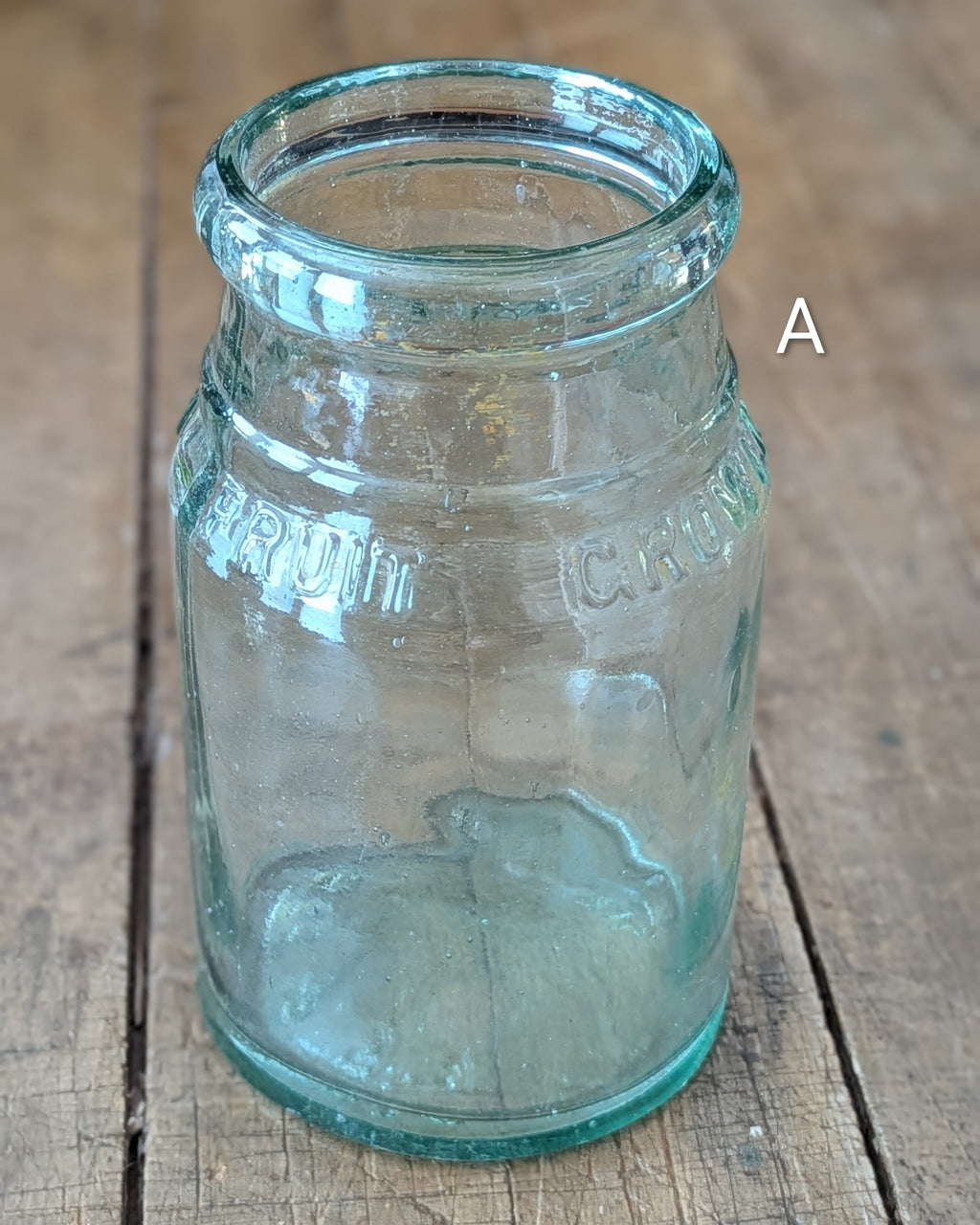 CHOICE Victorian Glass Preserves Jars