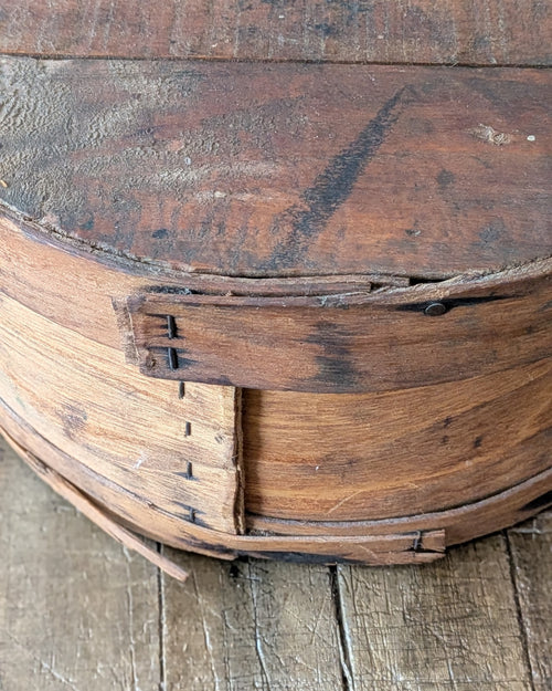 Antique Bent Wood Cheese or Pantry Box