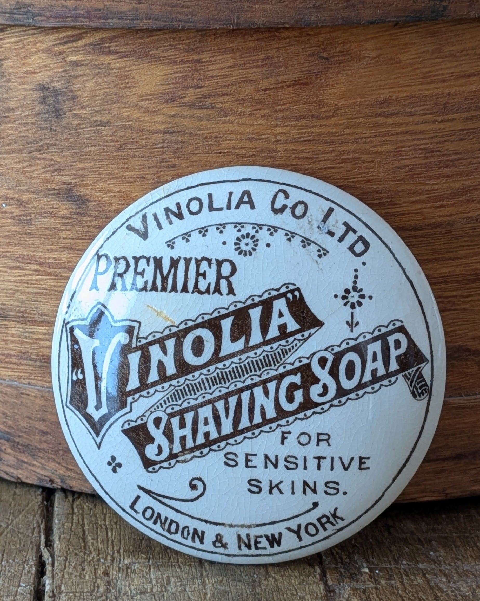 Premier Vinolia Shaving Soap Lid