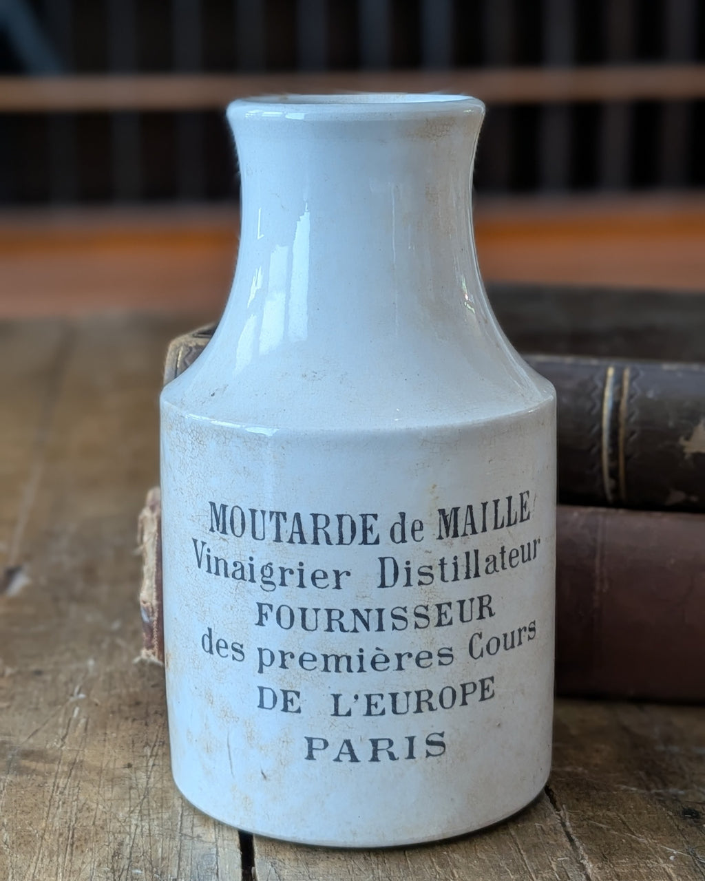 Antique French Mustard Pot