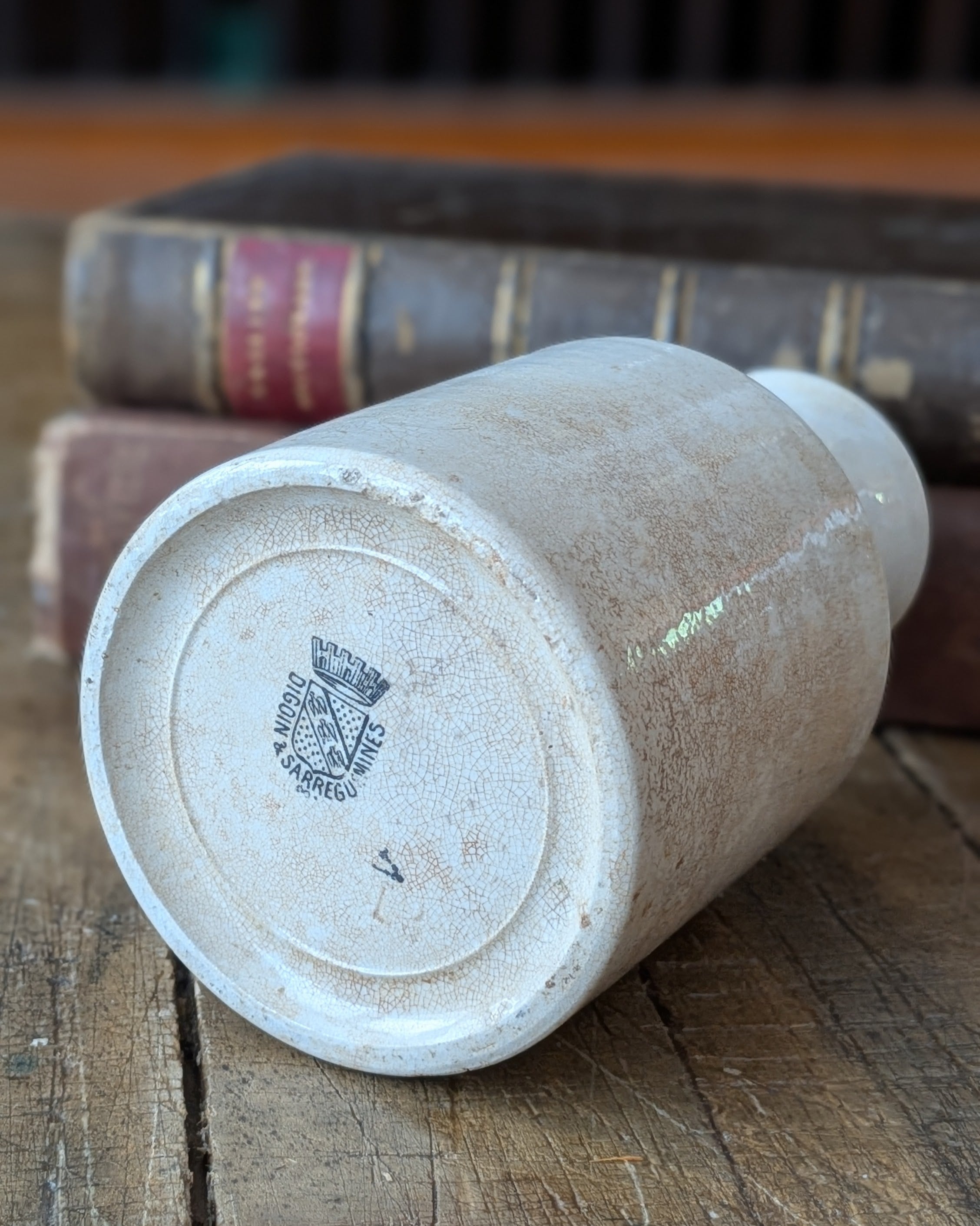 Antique French Mustard Pot