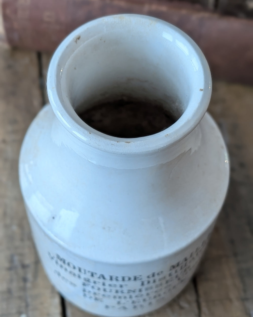 Antique French Mustard Pot