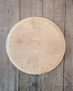 Antique Carved Wooden "Bread" Board