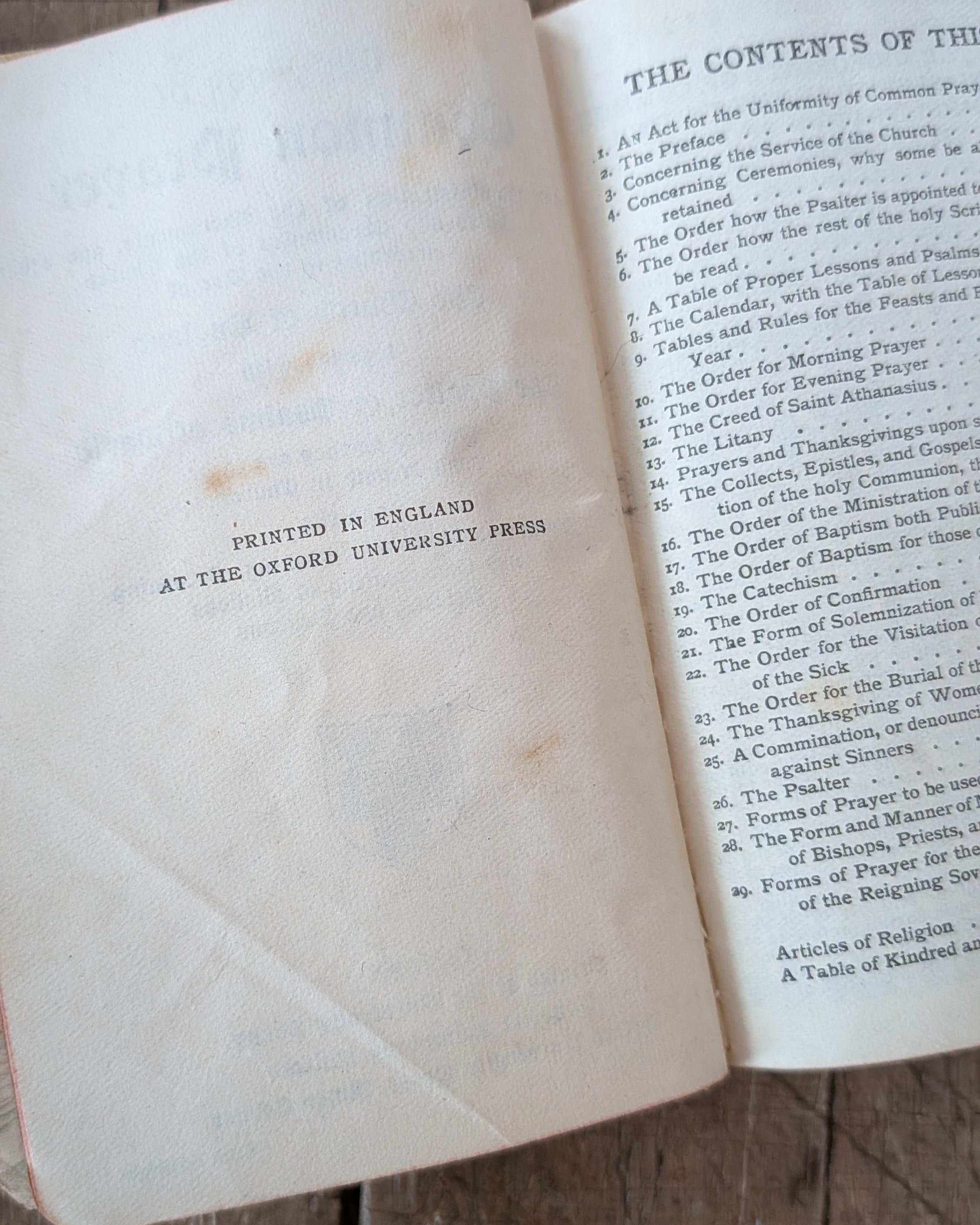 The Book of Common Prayer