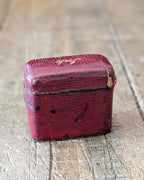 Traveling Ink Well with Leather Case