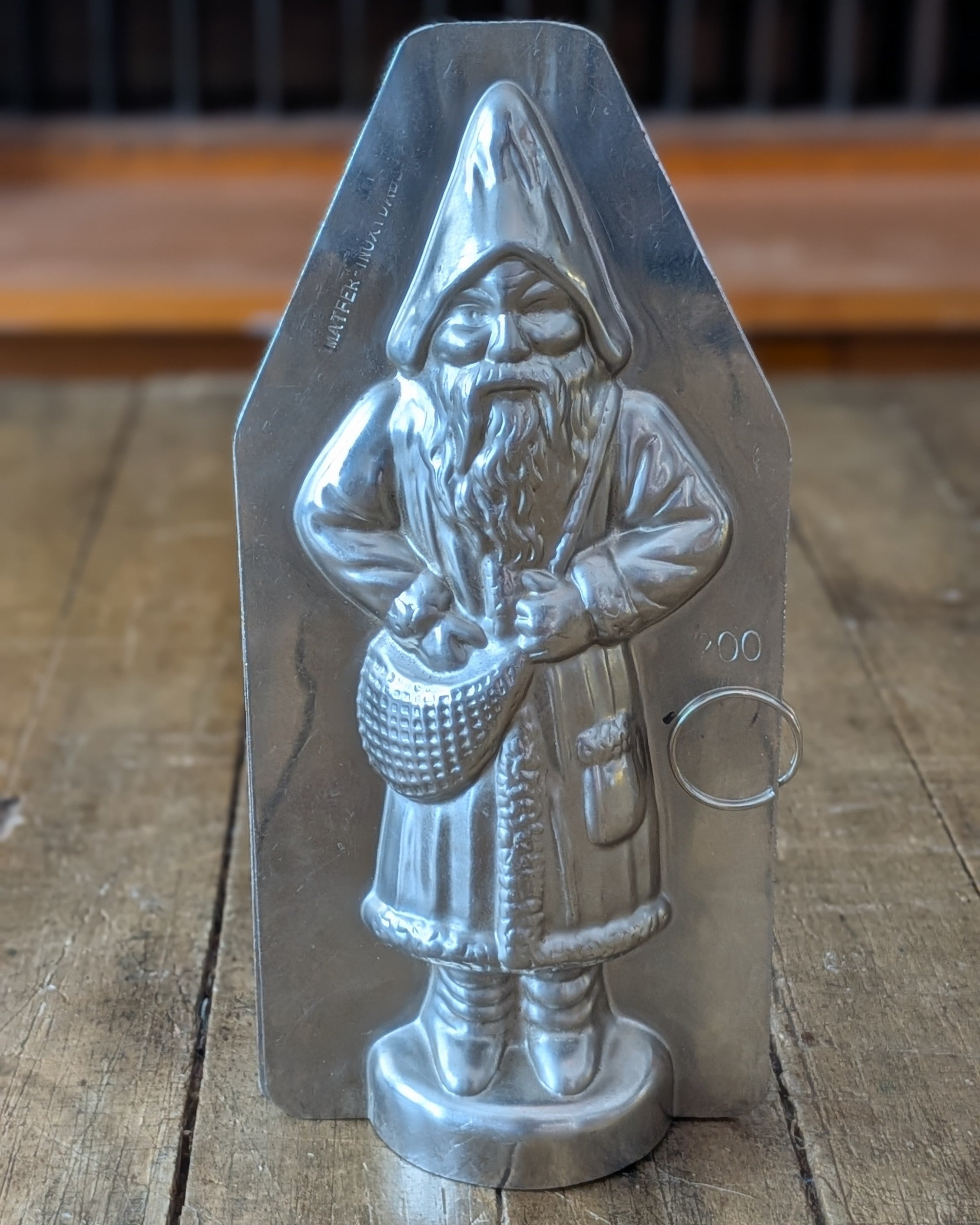 Matfer France Pere Noel Metal Chocolate Mold
